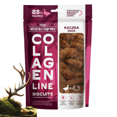 WIEJSKA ZAGRODA PRZYSMAK KOLAGENOWY CIASTKA KACZKA 90G