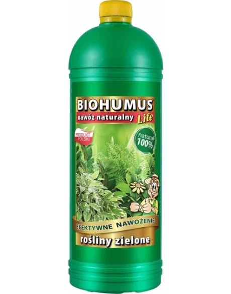 EKODARPOL BIOHUMUS LIFE ROŚLINY ZIELONE 1L
