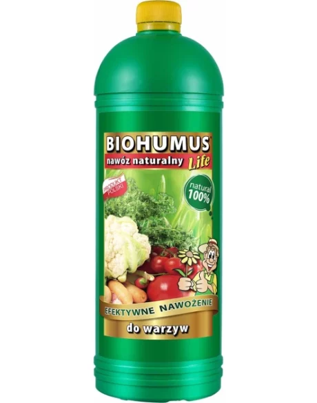 EKODARPOL BIOHUMUS LIFE NAWÓZ DO WARZYW 1L