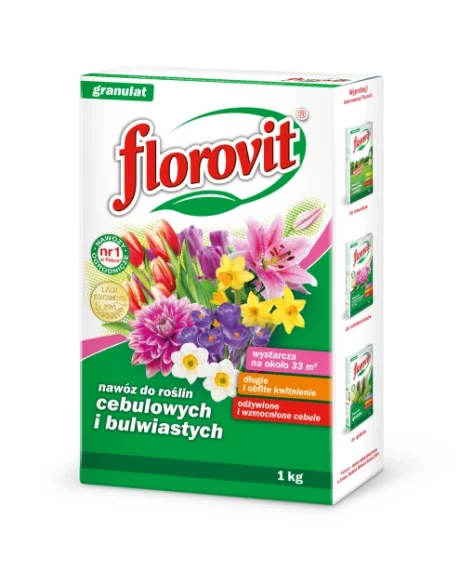 FLOROVIT FLOROVIT NAWÓZ DO ROŚLIN CEBULOWYCH 1KG