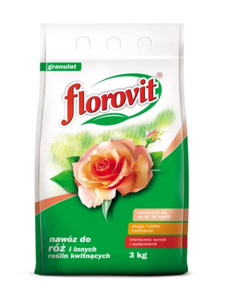 FLOROVIT NAWÓZ DO ROŻ GRANULOWANY 3KG