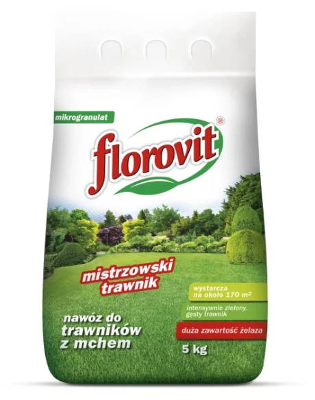 FLOROVIT DO TRAW Z ŻELAZEM 5KG