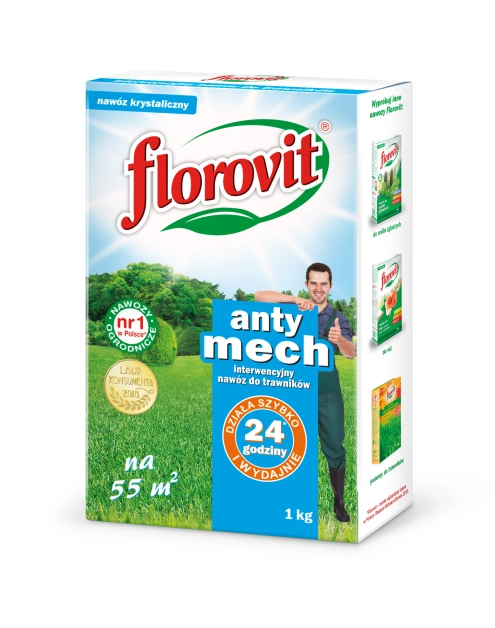 FLOROVIT NAWÓZ TRAWNIK BEZ MCHU 1KG