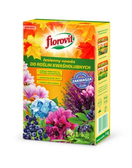 FLOROVIT NAWÓZ JESIENNY DO KWAŚNOLUBNYCH 1KG