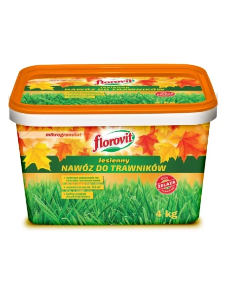 FLOROVIT NAWÓZ JESIENNY DO TRAWNIKA 4KG WIADRO