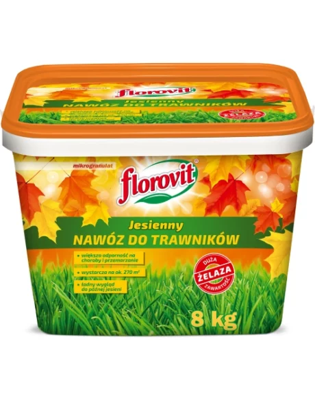 FLOROVIT NAWÓZ JESIENNY DO TRAWNIKA 8KG WIADRO