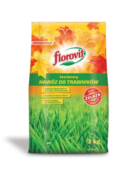 FLOROVIT NAWÓZ JESIENNY DO TRAWNIKA 3KG