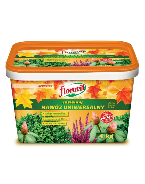 FLOROVIT NAWÓZ JESIENNY UNIWERSALNY 4KG WIADRO