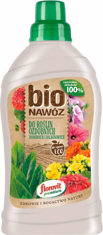 FLOROVIT NAWÓZ BIO DO ROŚLIN OZDOBNYCH 1L