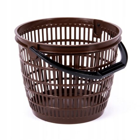 MEGRAN KOSZ AŻUROWY BRĄZOWY 12L