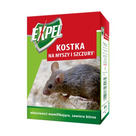 EXPEL KOSTKA NA MYSZY 300G