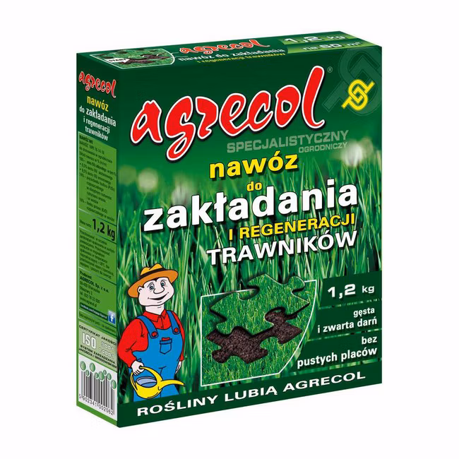 AGRECOL NAWÓŻ DO ZAKŁAD TRAWNIKA 1,2 KG
