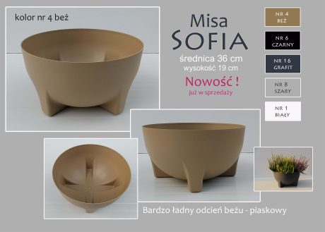 DORFORM MISA SOFIA 36CM MIX