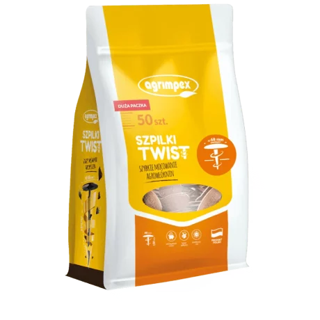 AGRIMPEX SZPILKI DO AGRO TWIST CZARNE 100SZT