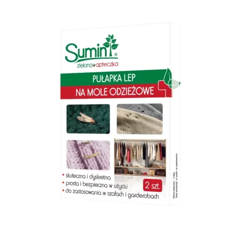 SUMIN PUŁAPKA NA MOLE ODZIEŻOWE 2SZT