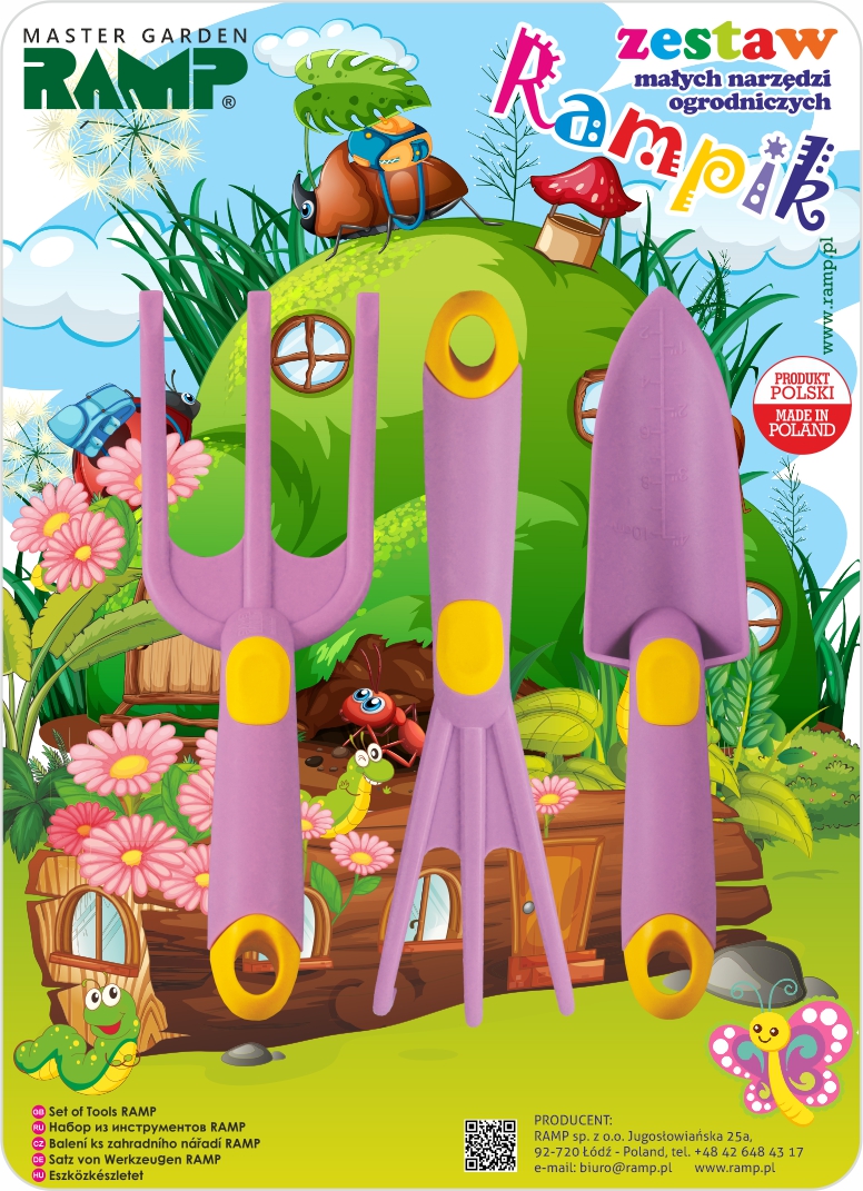 RAMP ZESTAW NARZEDZI 3 FIOLET