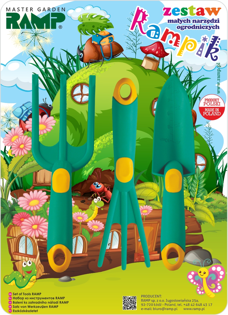 RAMP ZESTAW NARZEDZI 3 TURKUS