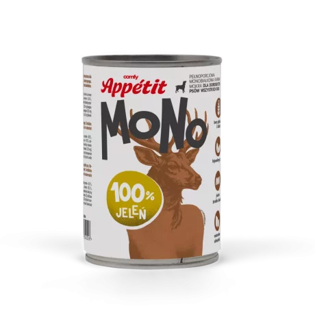 COMFY KARMA MOKRA PIES MONO JELEŃ 400G