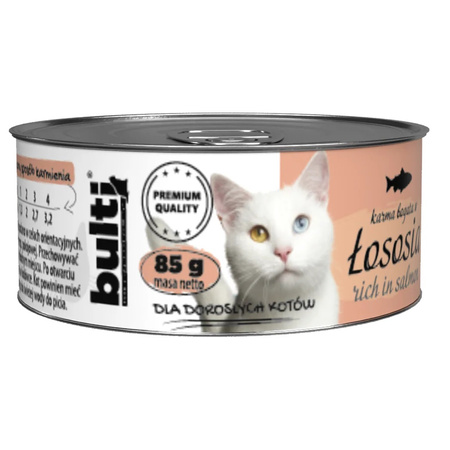 BULT MIELONKA Z ŁOSOSIA DLA KOTA 85G