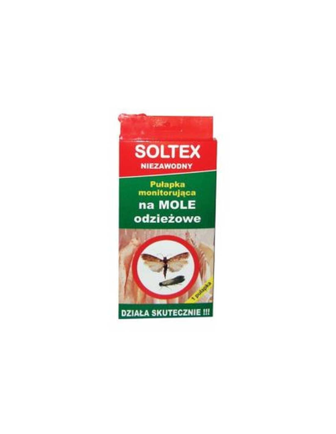 SOLTEX PUŁAPKA NA MOLE ODZIEŻOWE 1+1SZT