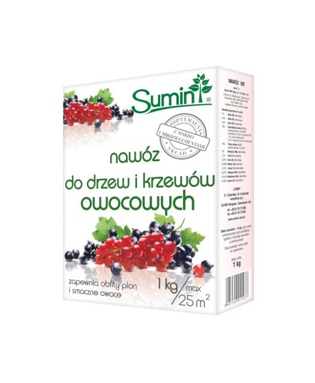 SUMIN NAWÓZ DO DRZEW OWOCOWYCH 1KG