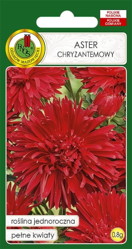 PNOS ASTER CHRYZANTEMOWY CZERWONY 0,8G