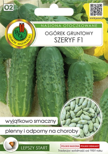 PNOS OGÓREK GRUNTOWY SZERYF F1 50z OT