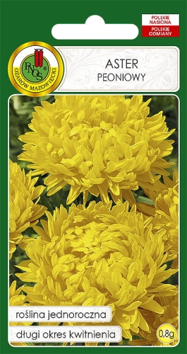 PNOS ASTER PEONIOWY ŻÓŁTY 0,8G