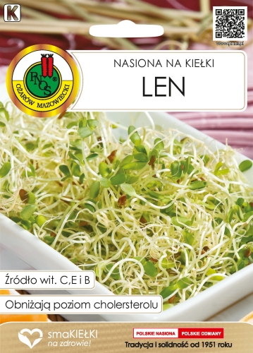 PNOS LEN NA KIEŁKI 10G