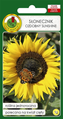 PNOS SŁONECZNIK OZDOBNY SUNSHINE ŻÓŁTY 1G