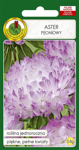 PNOS ASTER PEONIOWY BIAŁO RÓŻOWY 0,8G