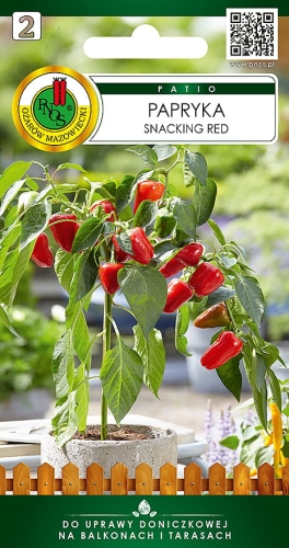 PNOS PAPRYKA SNACKING RED 15SZT