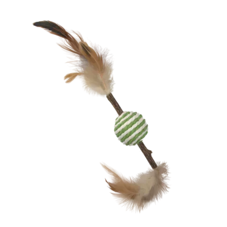 HAVE A PET ZABAWKA MATATABI PIŁKA Z PIÓRKAMI