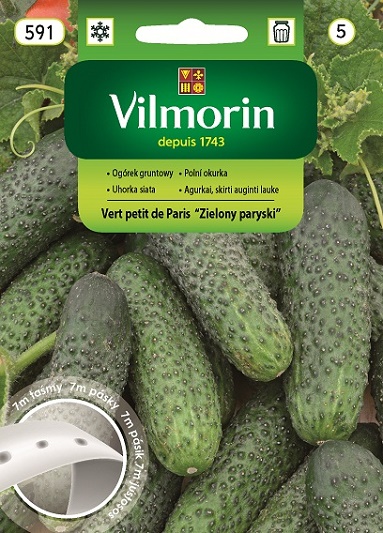 VILMORIN OGÓREK VERT PETIT DE PARIS TAŚMA 7M