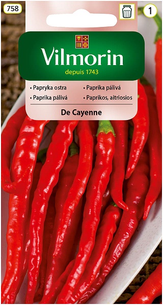VILMORIN PAPRYKA OSTRA DE CAYENNE 0,5G