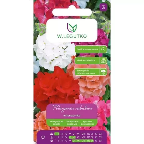 LEGUTKO PELARGONIA MIX 0,05G