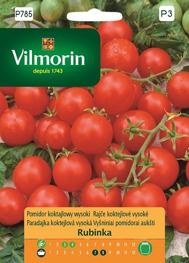 VILMORIN POMIDOR KOKTAJLOWY RUBINKA 0,4G