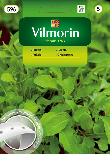 VILMORIN RUKOLA JEDNOROCZNA TAŚMA 7M