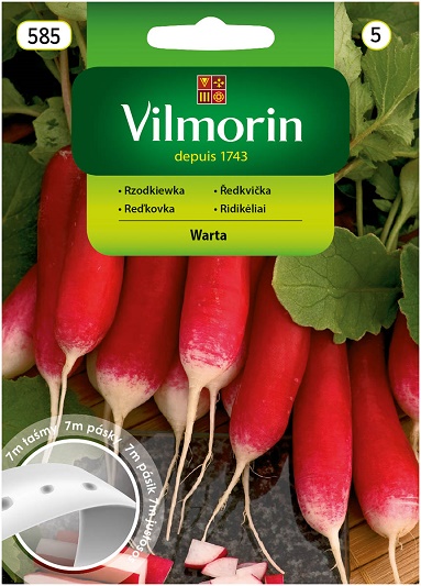 VILMORIN RZODKIEWKA WARTA TAŚMA 7M
