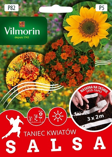 VILMORIN TANIEC KWIATÓW SALSA 3X2M