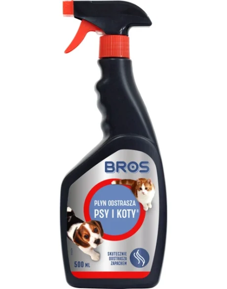 BROS PŁYN ODSTRASZA PSY I KOTY 500ML