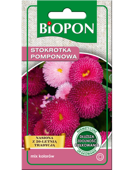 BOPON STOKROTKA POMPONOWA MIX  0.1G