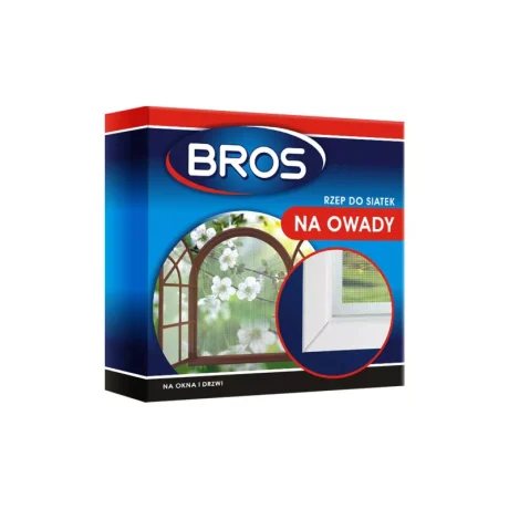 BROS RZEP DO SIATEK NA DRZWI I OKNA 5,6M