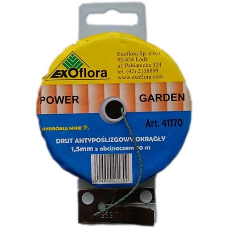 EXOFLORA DRUT W PVC 1,5MM*30M