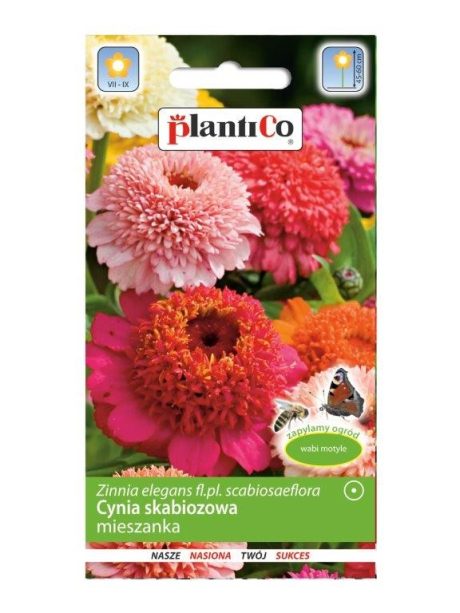 PLANTICO CYNIA DALIOWA SKABIOZOWA MIX 1G