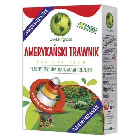AGRONAS MIESZANKA TRAW AMERYKAŃSKI TRAWNIK 1KG