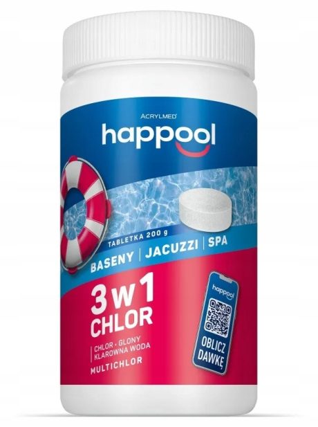 ACRYLMED MULTICHLOR TABLETKI 200G/1KG
