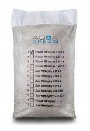 ACRYLMED PIASEK KWARCOWY SUSZONY 25KG